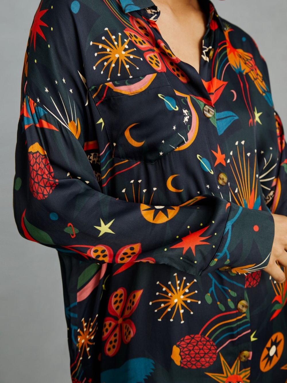 Farm Rio Longline Dress - Picture 2 of 12